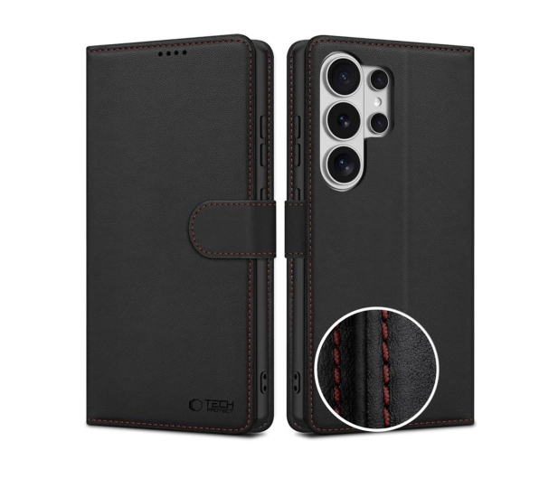 Tech-Protect Wallet Galaxy S26 Ultra Black/Red - 1500301 - zdjęcie